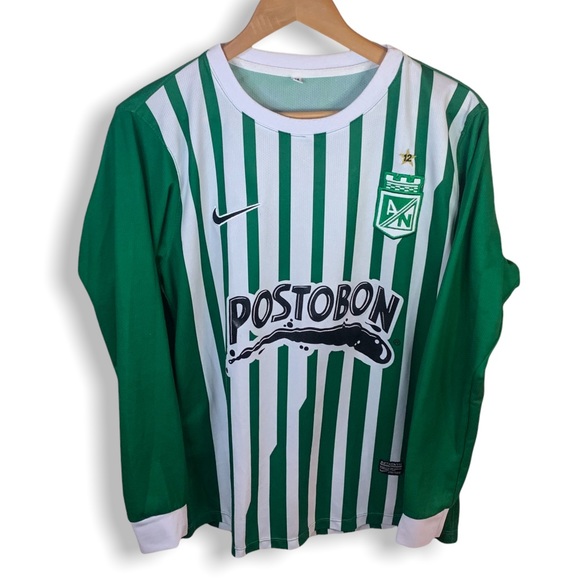 Nike Other - SOLD: Nike Dri-Fit Colombia Postobon Atletico Nacional Soccer Jersey Men’s Size